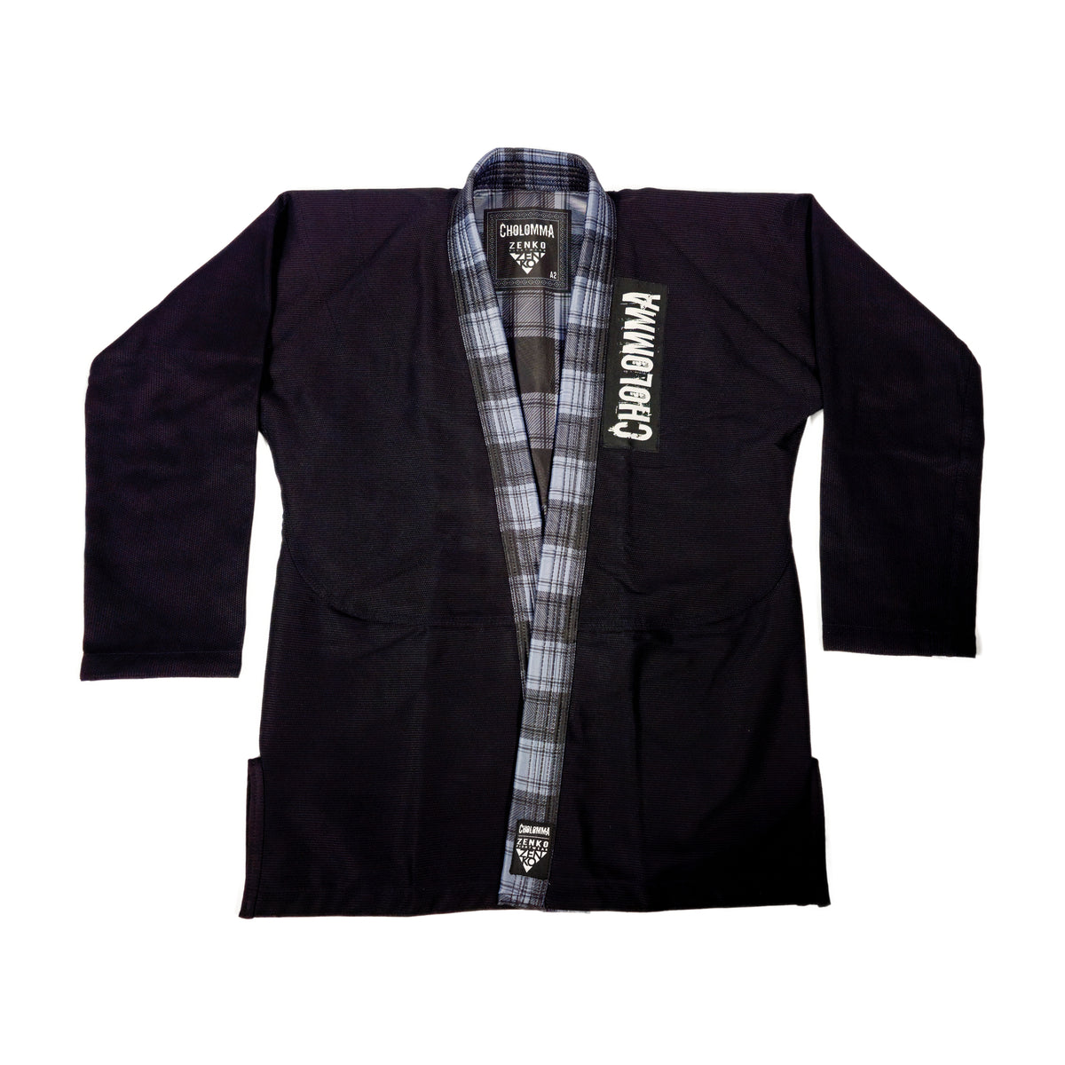 CholoMMAFlannelGiJacketClosed_