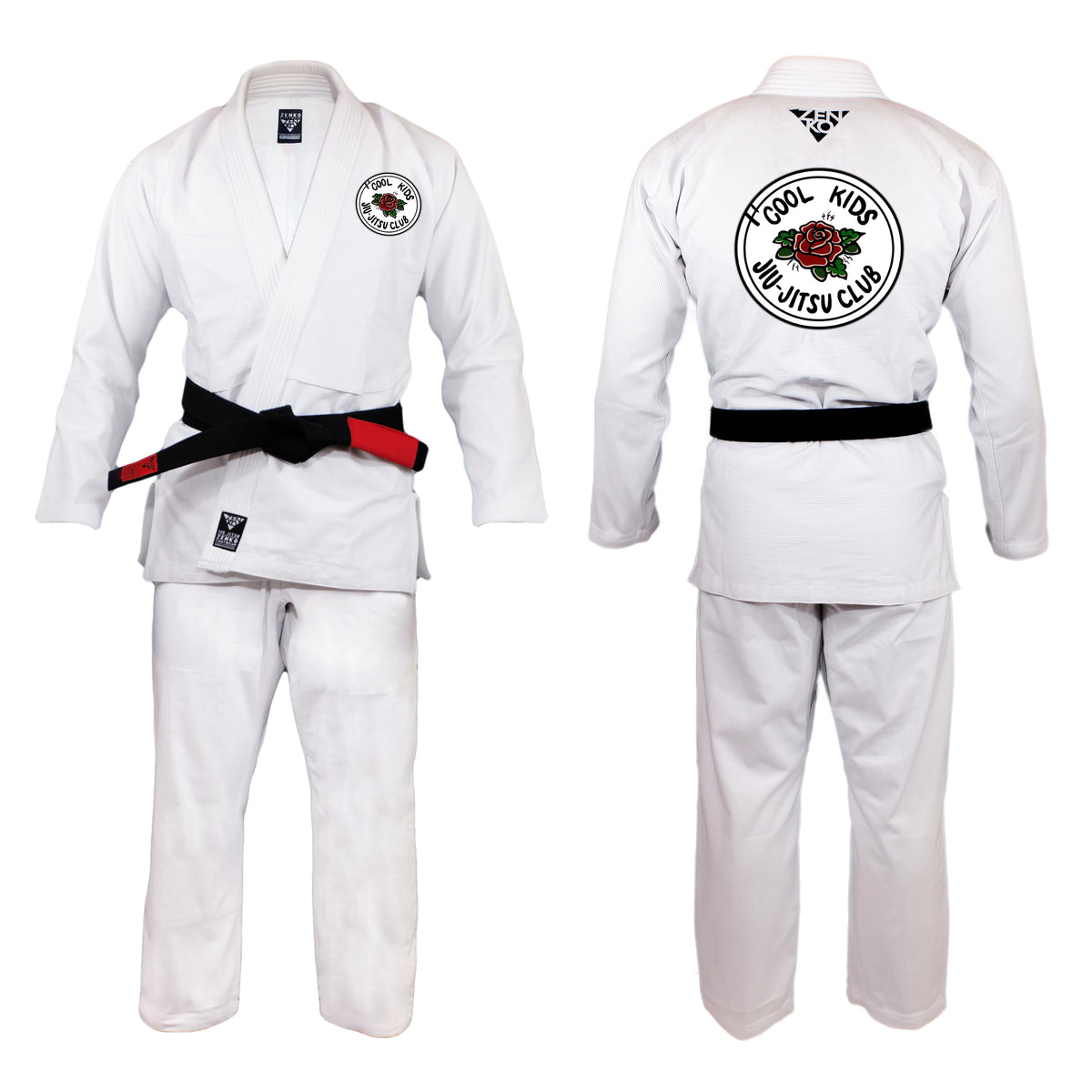 Ippon Gear Rookie Tuta BJJ (Brazilian Jiu Jitsu) Per Ragazzi, Bianca, Taglia Unica (seleziona Taglia)