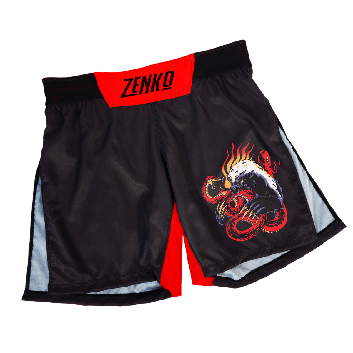 HoneyBadgerHighSplitShortsFron