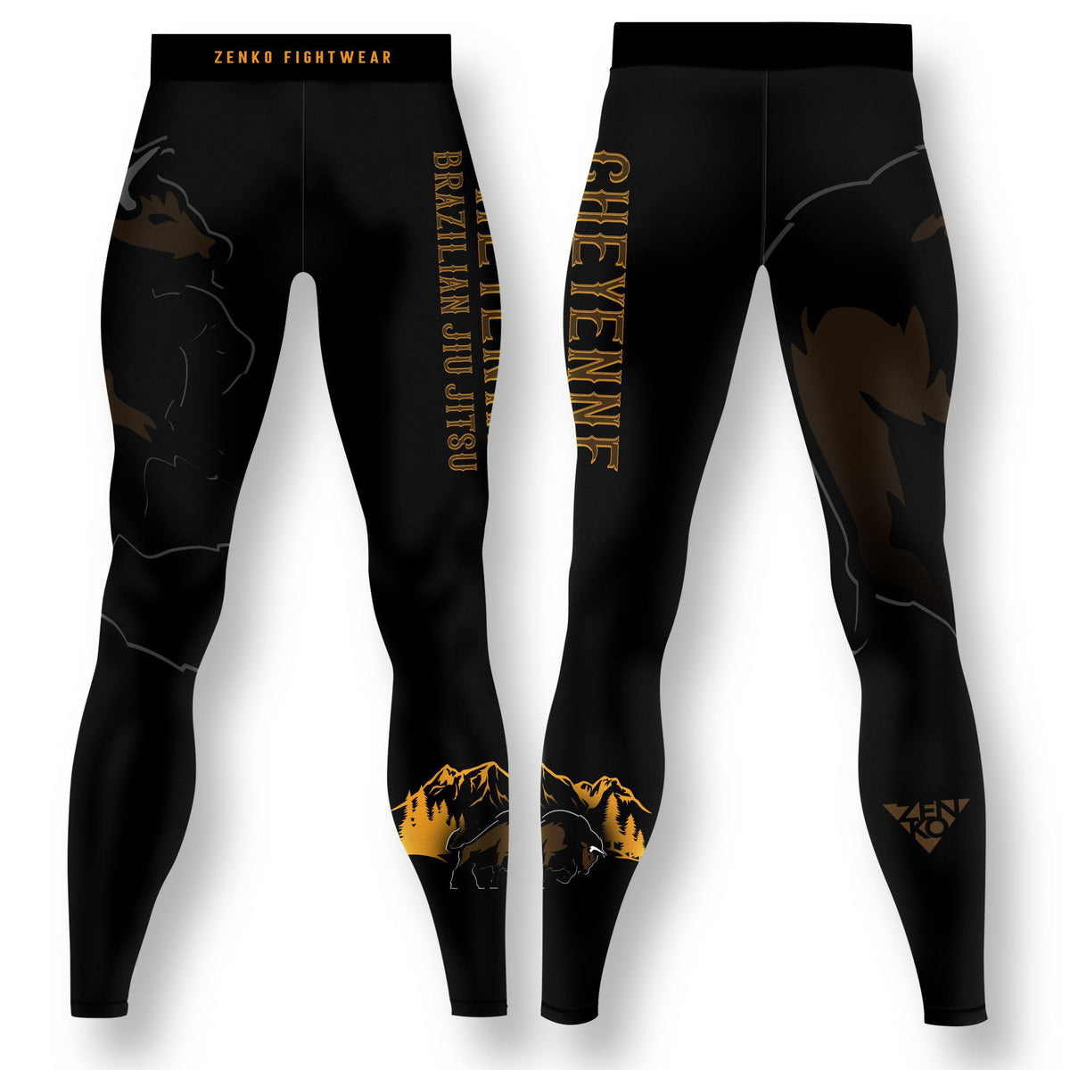Cheyenne BJJ Spats ZENKO FIGHTWEAR™