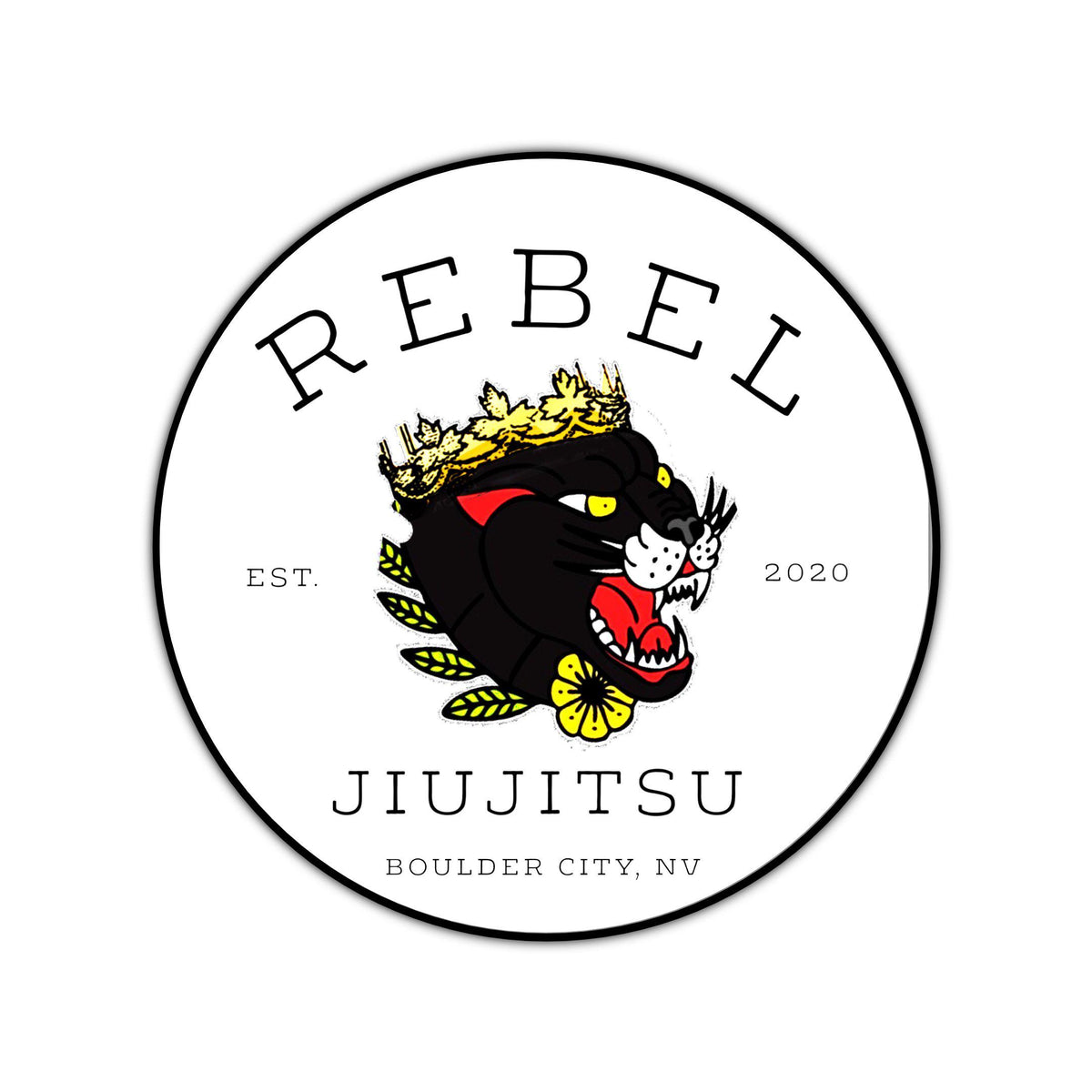 Rebel JiuJitsu Panther Gi Patch – ZENKO FIGHTWEAR™