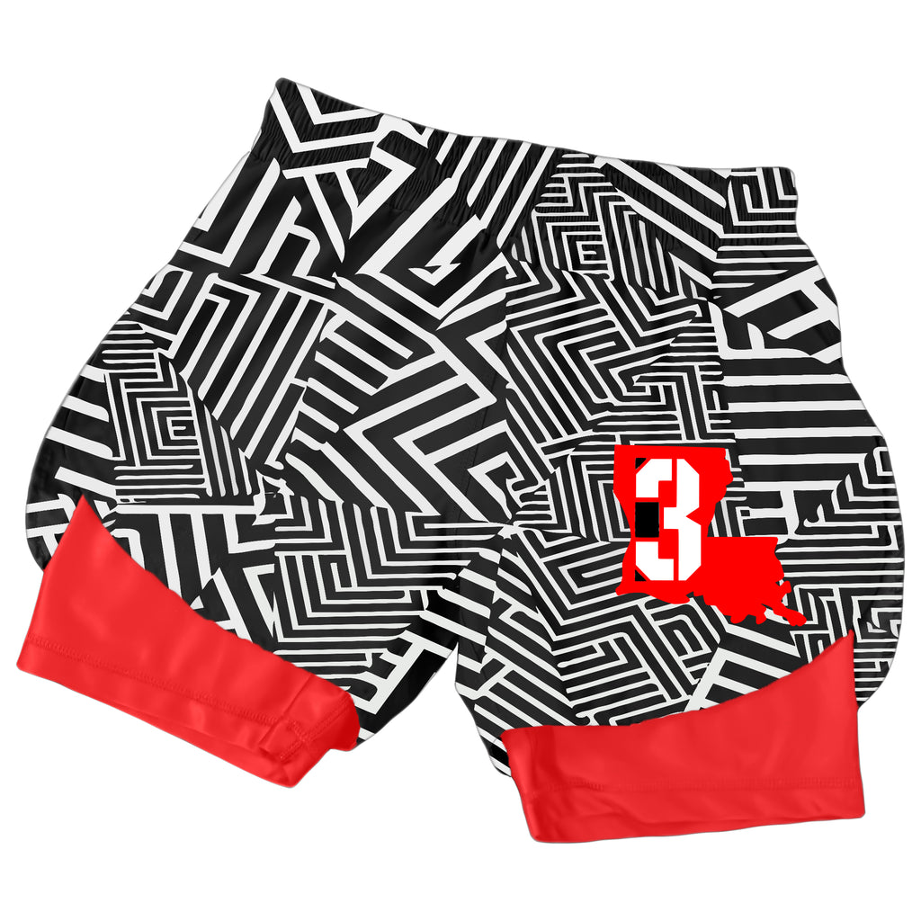 3 Brothers "Dazzle" Duo Shorts