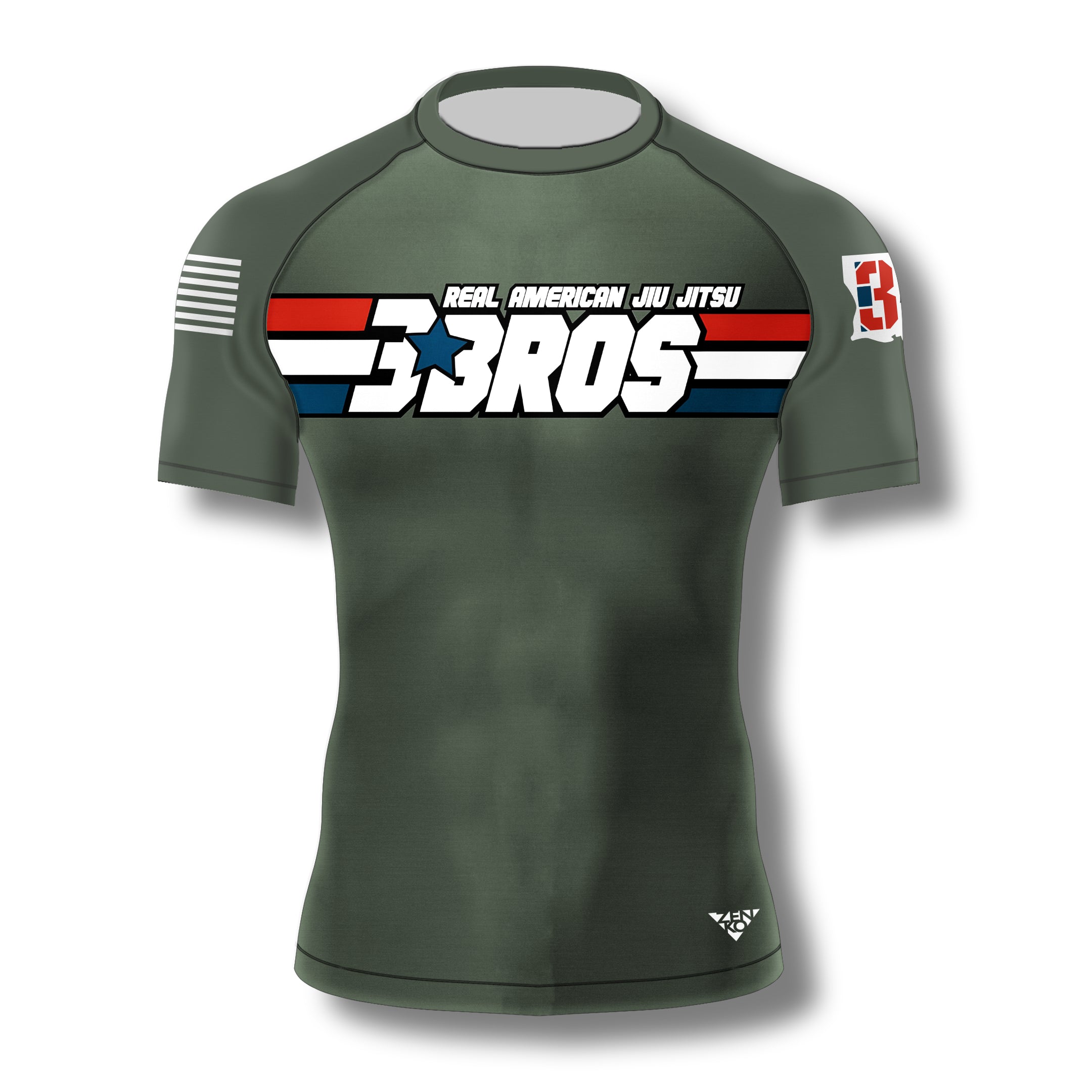 3 Bros Rashguard – ZENKO FIGHTWEAR™