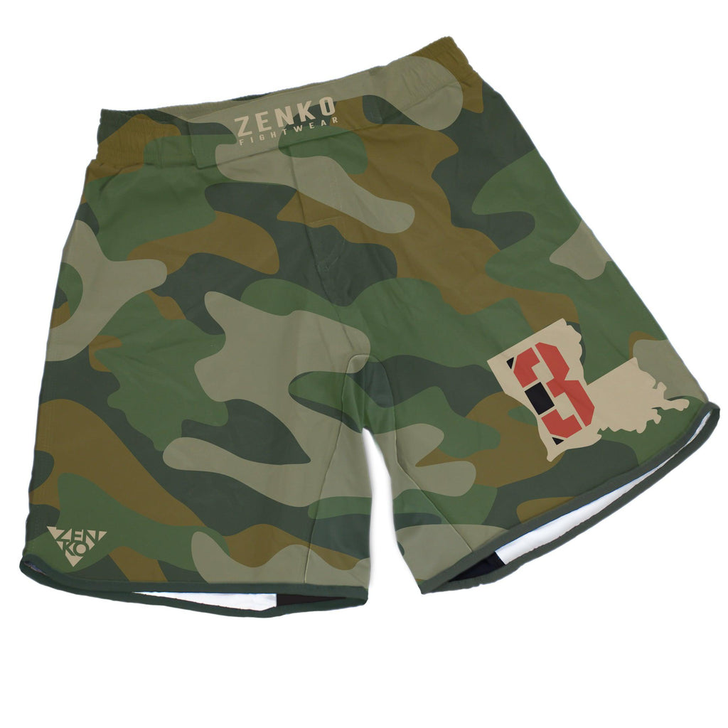 3 Brothers Camo Grappling Shorts