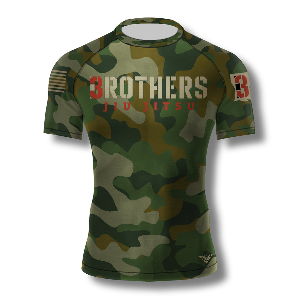 3 Brothers Camo Rashguard