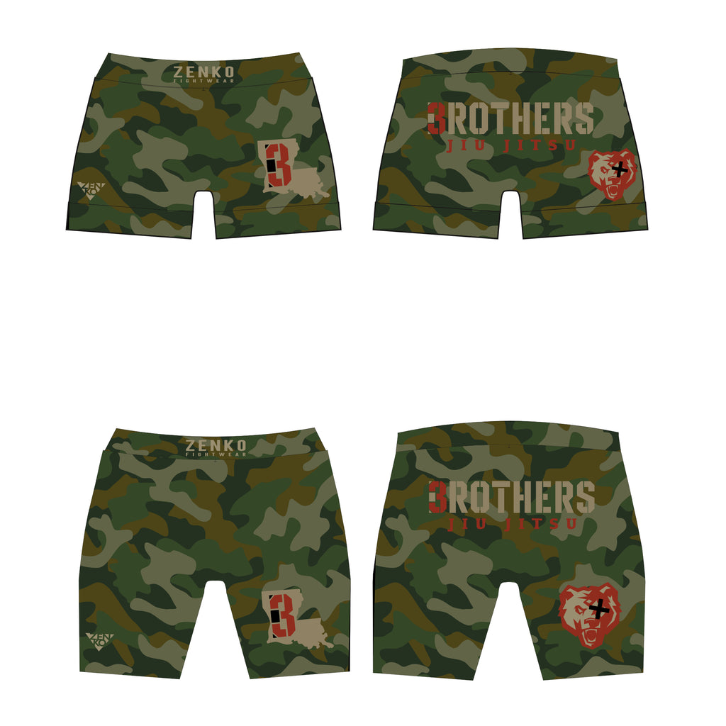 3 Brothers Camo Vale Tudo Shorts