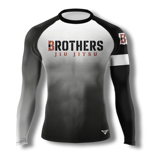 3 Brothers Jiu Jitsu Ranked Rashguard (White)