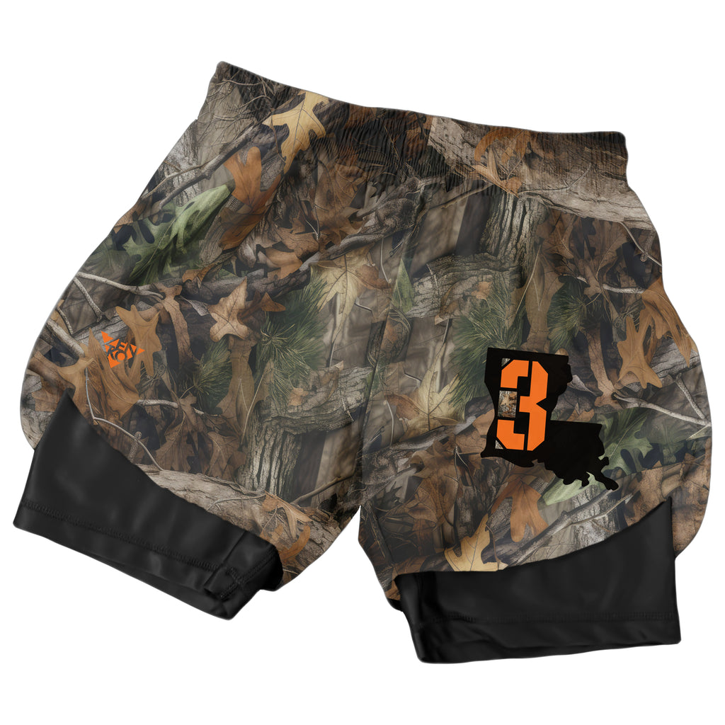 3 Brothers "Norm" Camo Duo Shorts