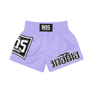 805 Kickboxing Muay Thai Shorts (Lilac)