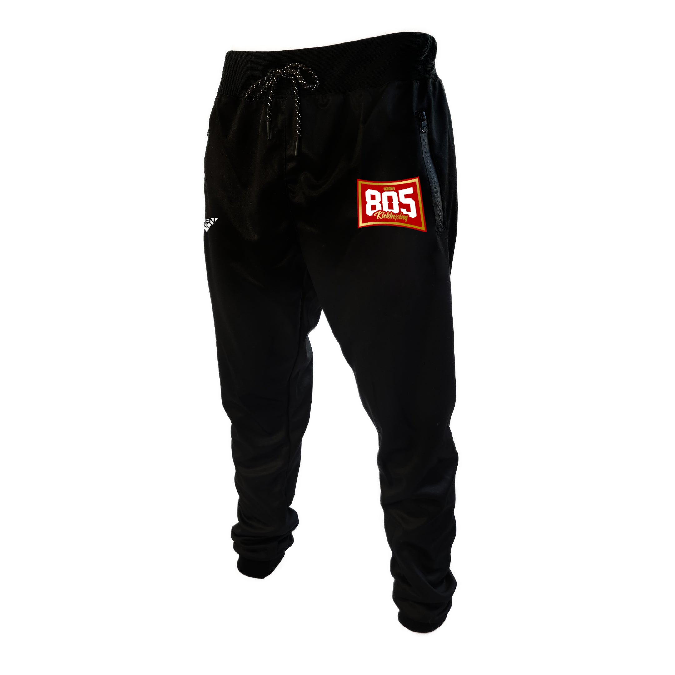 805 Kickboxing Joggers (Red & Gold)
