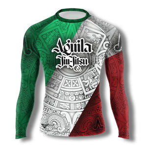 Aguila Jiu-Jitsu Co. Long Sleeve "Flag" Rashguard