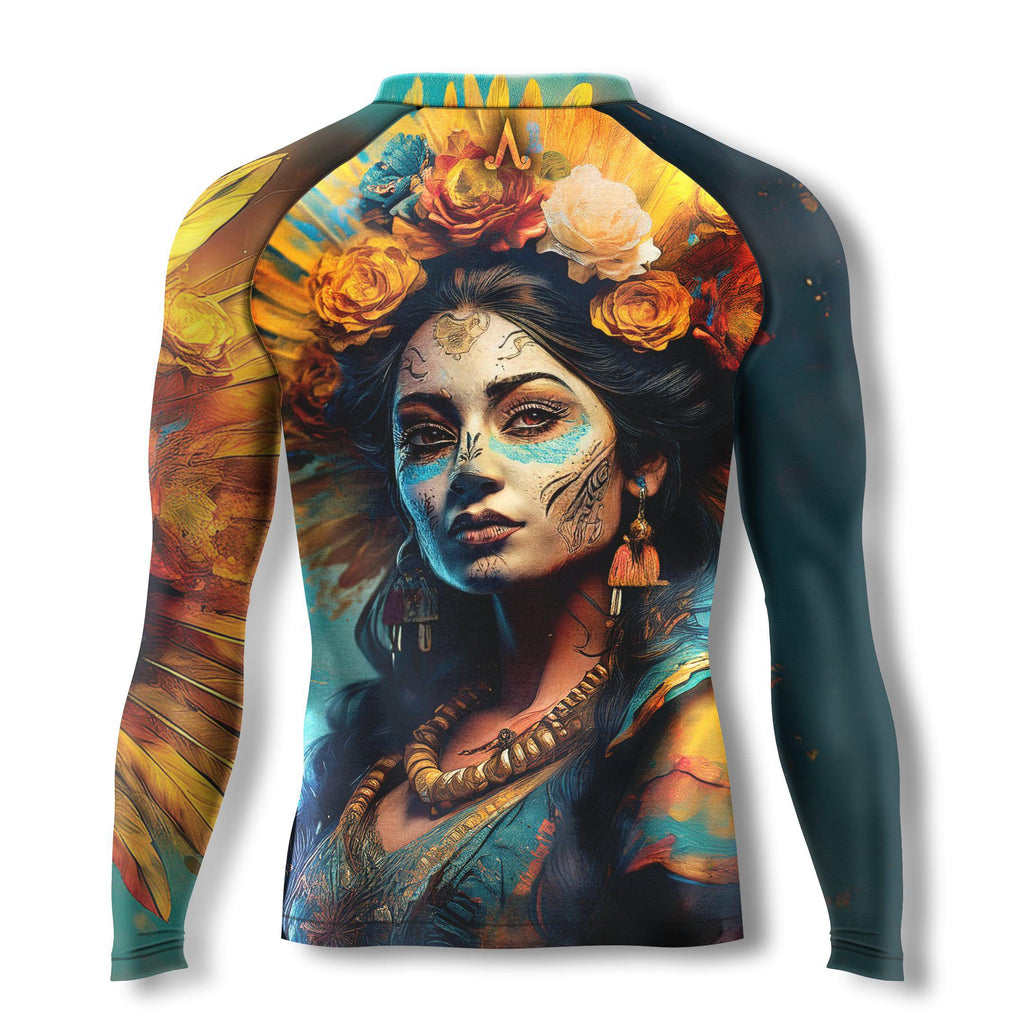 Aguila Jiu-Jitsu Co. "La Catrina" Long Sleeve Rashguard