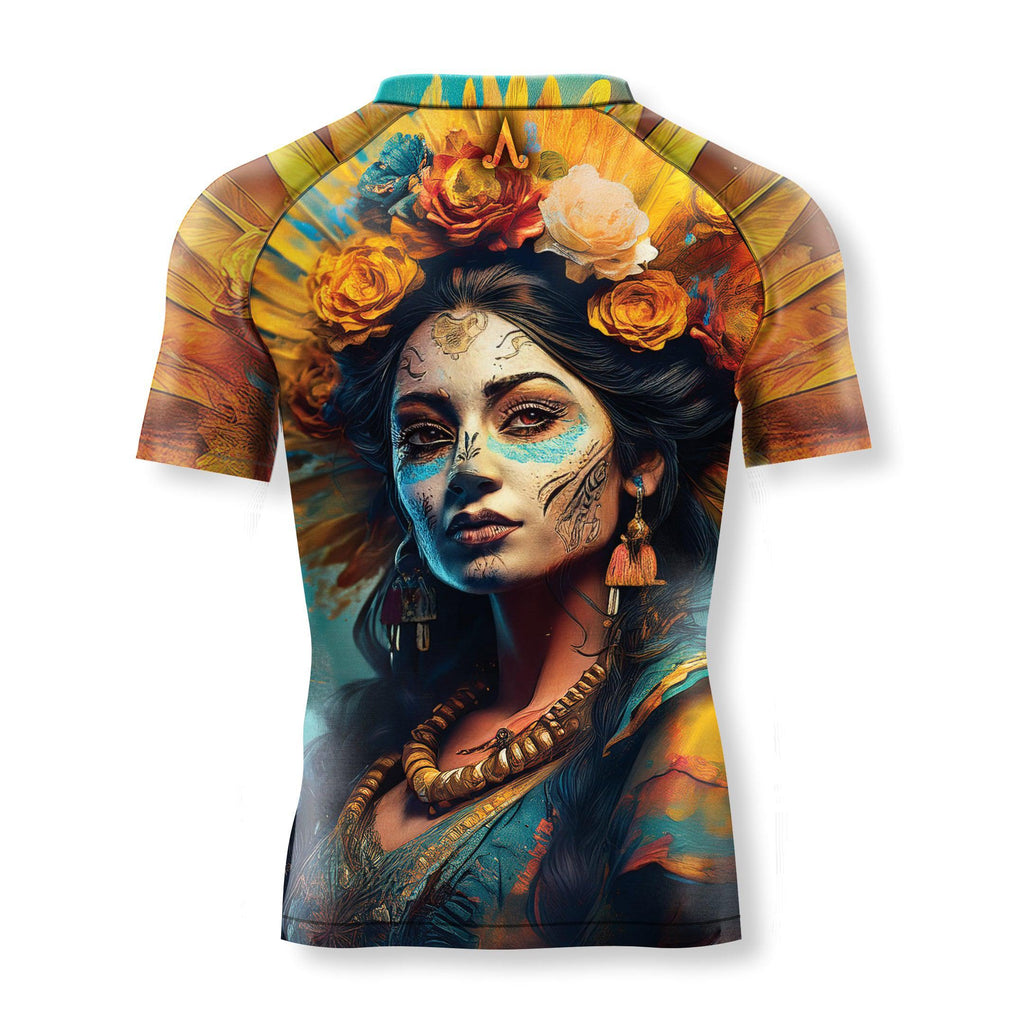 Aguila Jiu-Jitsu Co. "La Catrina" Short Sleeve Rashguard