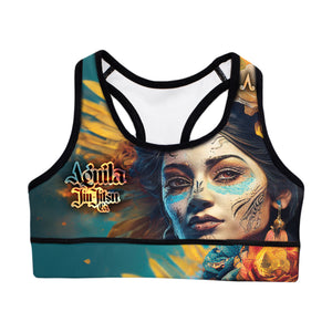 Aguila Jiu-Jitsu Co. "La Catrina" Sports Bra