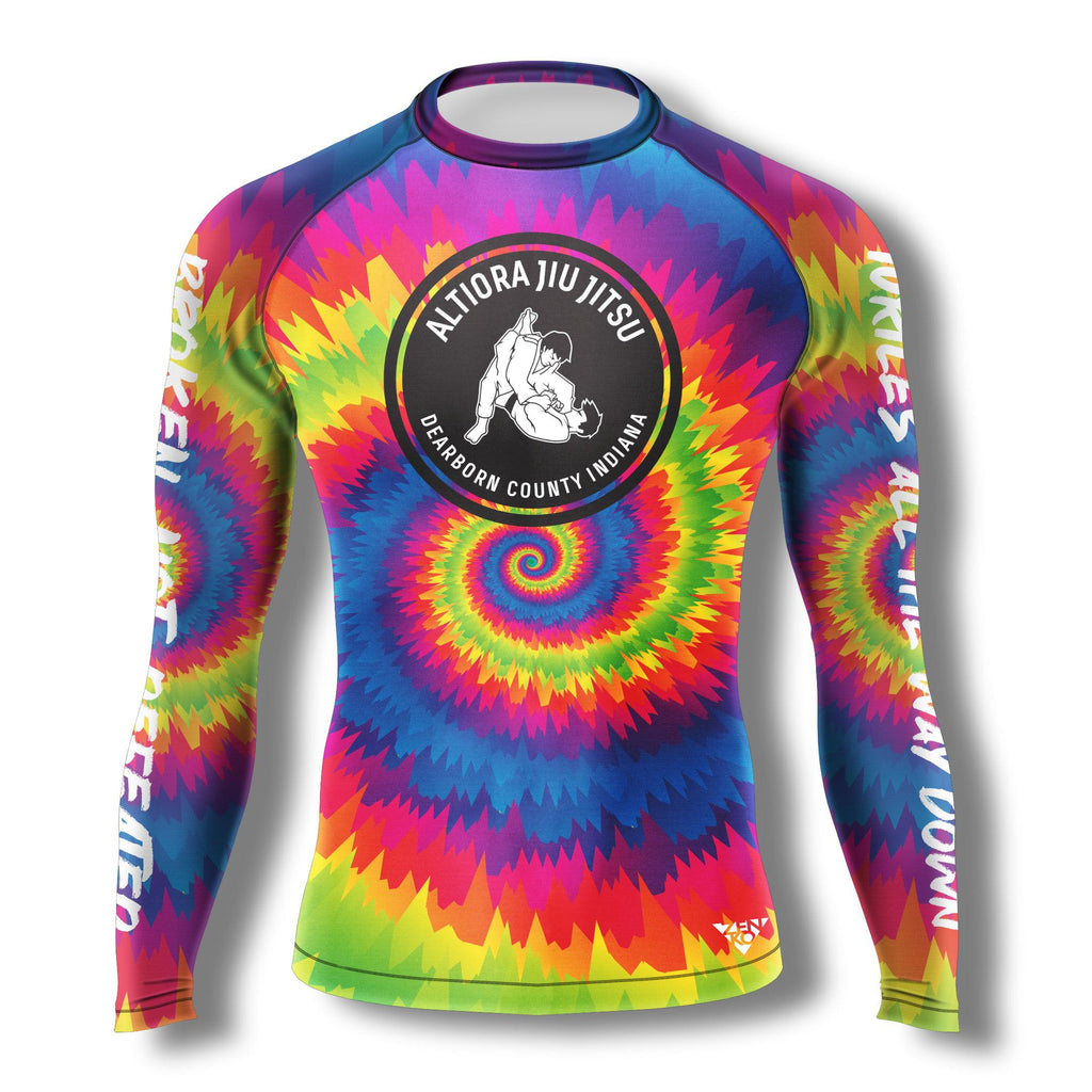 Altiora Long Sleeve Tie Dye Rashguard