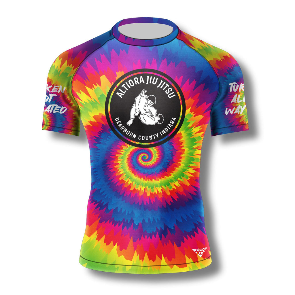 Altiora Jiu Jitsu Tie Dye Rashguard