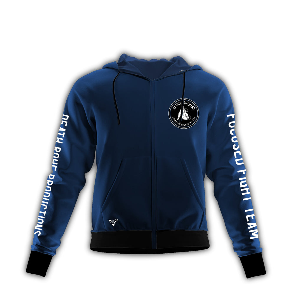 Altiora Jiu Jitsu Zip Hoodie (Navy)