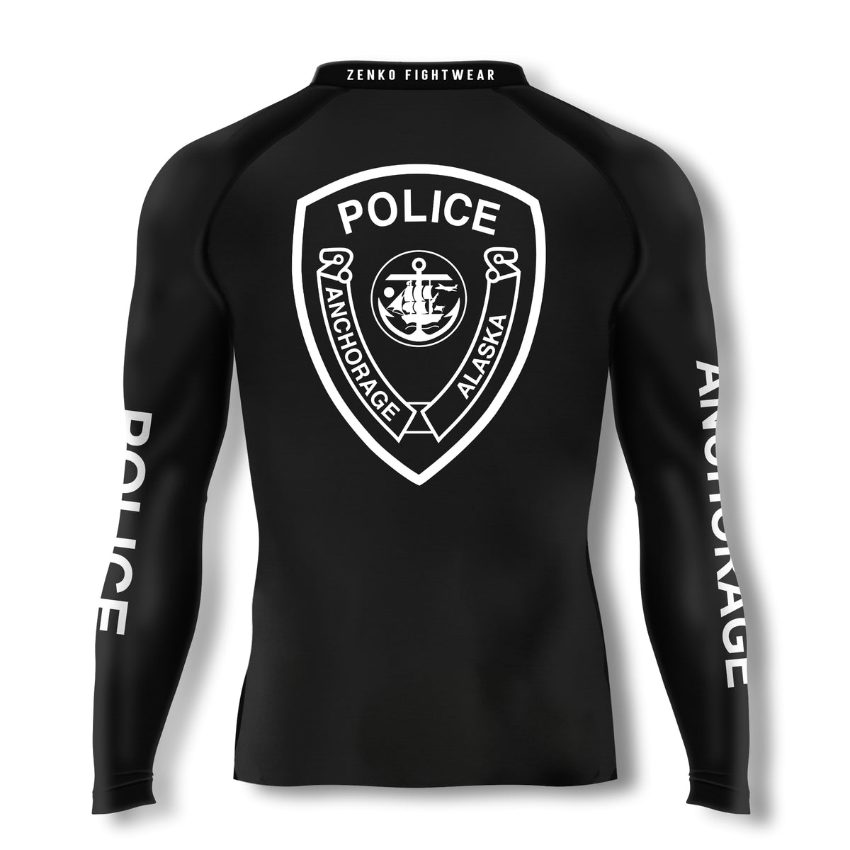 Anchorage Police Rashguard – ZENKO FIGHTWEAR™