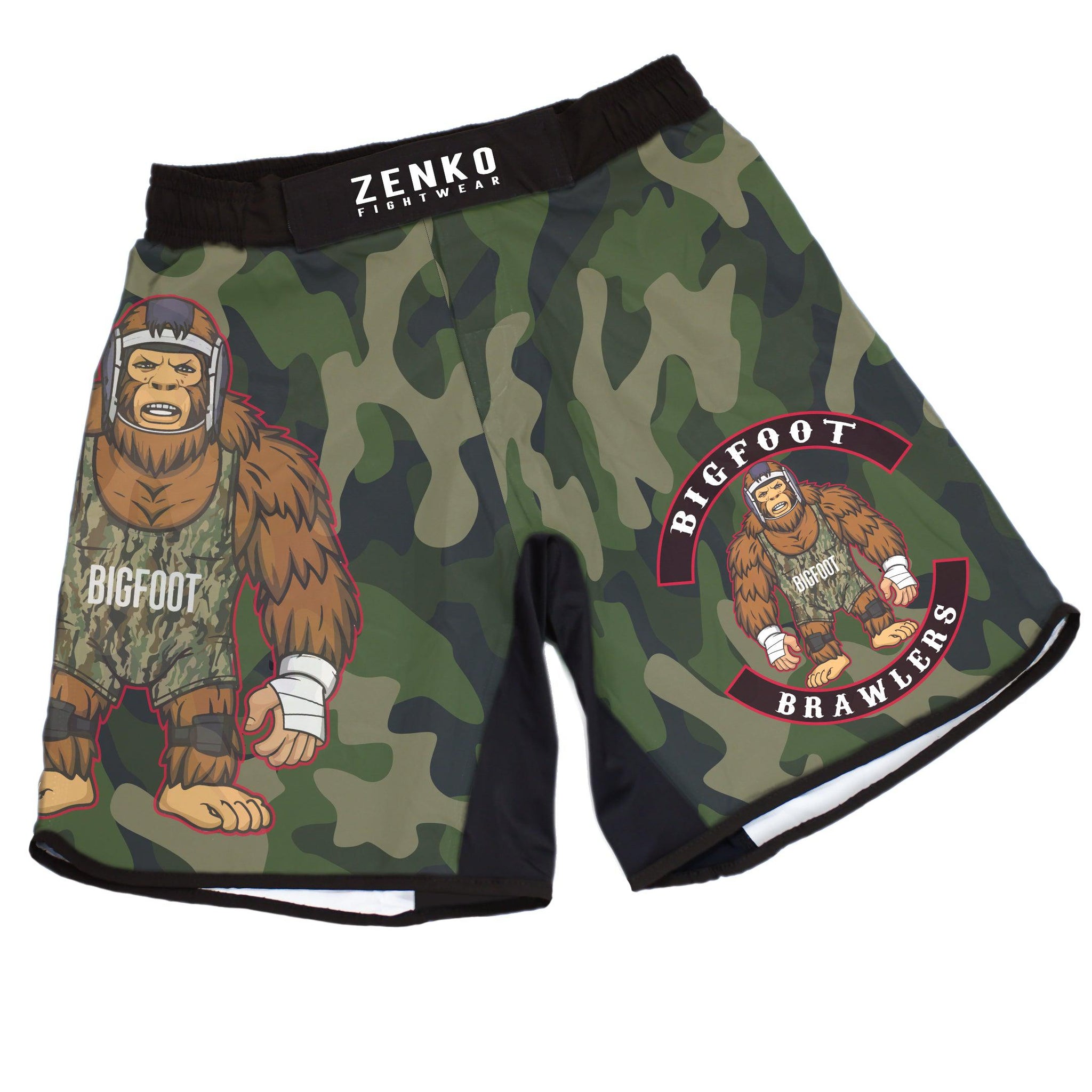 central×GRIT×LUTADOR SPECIAL MODEL WH BigfootBrawlersGrapplingShorts