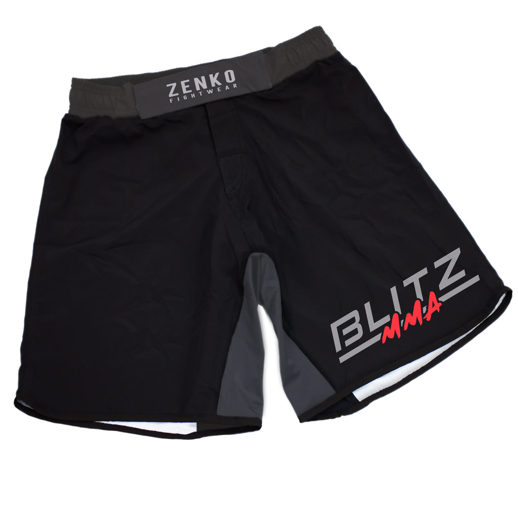 Blitz MMA Grappling Shorts (Black)