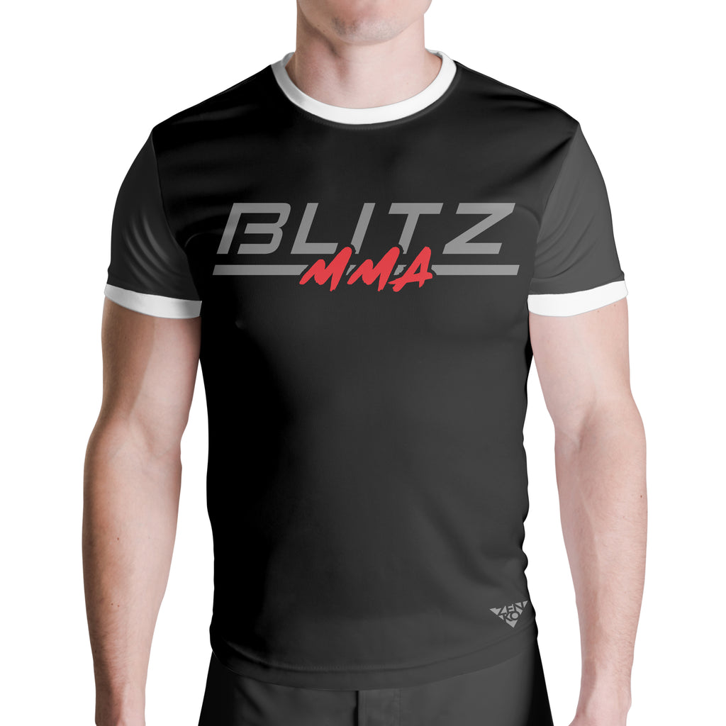Blitz MMA Jersey Tee (Black)