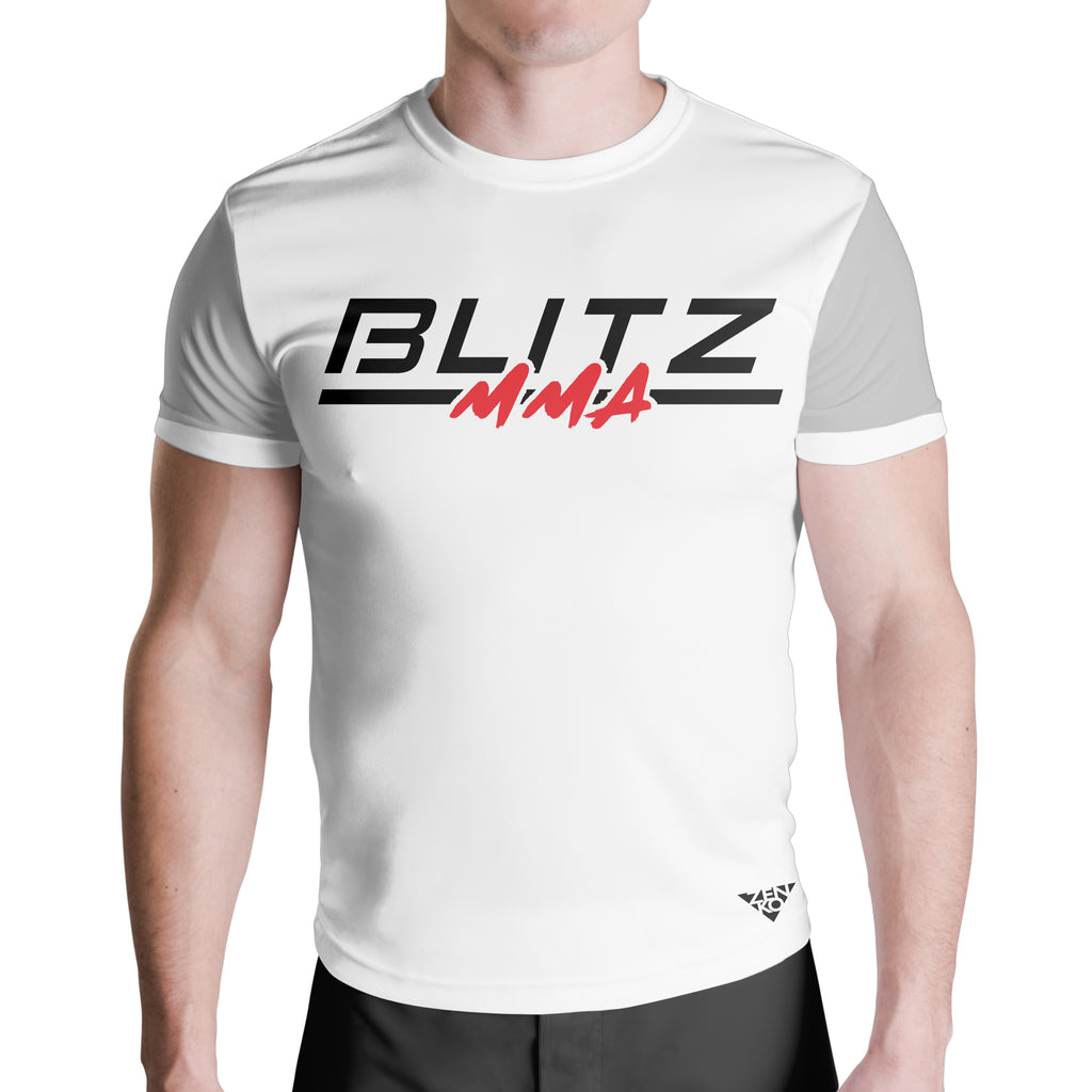 Blitz MMA Jersey Tee (White)