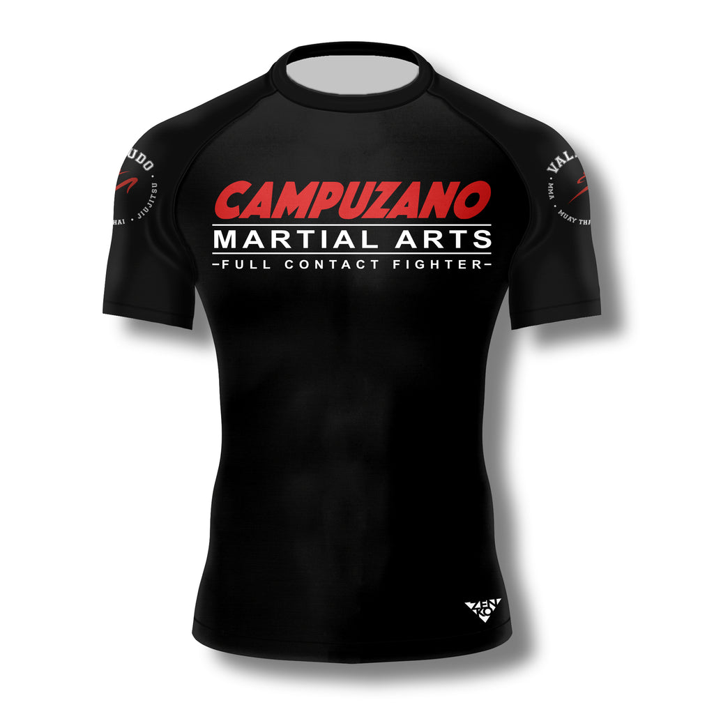 Campuzano Martial Arts Short Sleeve Rashguard