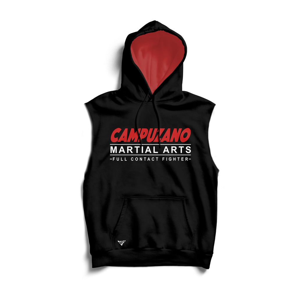 Campuzano Martial Arts Sleeveless Hoodie