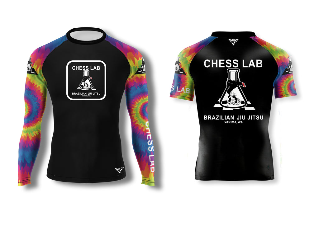 Chess Lab BJJ Yakima "Tie Dye" Rashguard