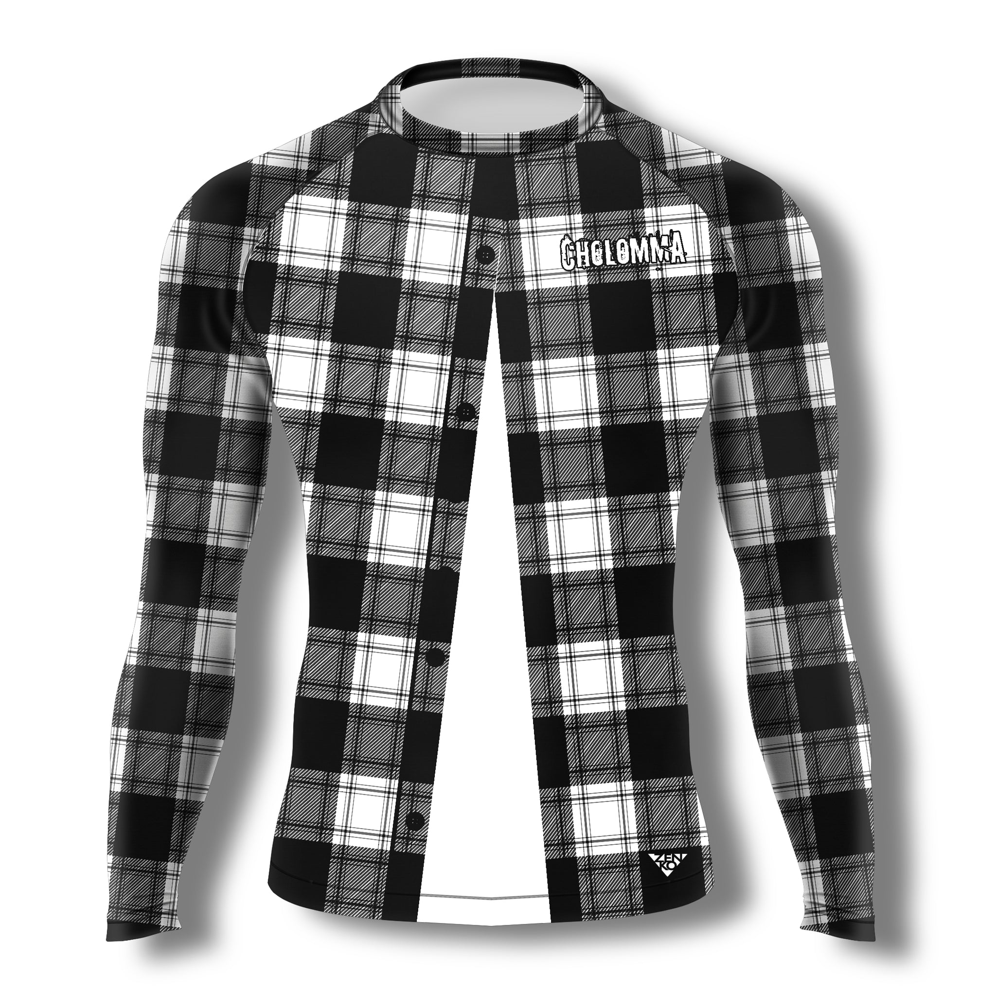 ruka CholoMMA Black Unbuttoned Flannel Rashguard – ZENKO FIGHTWEAR™