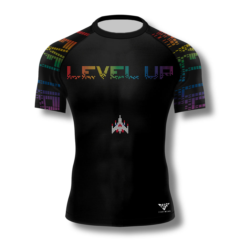 Combat Base "Level Up" Short Sleeve Rashguard