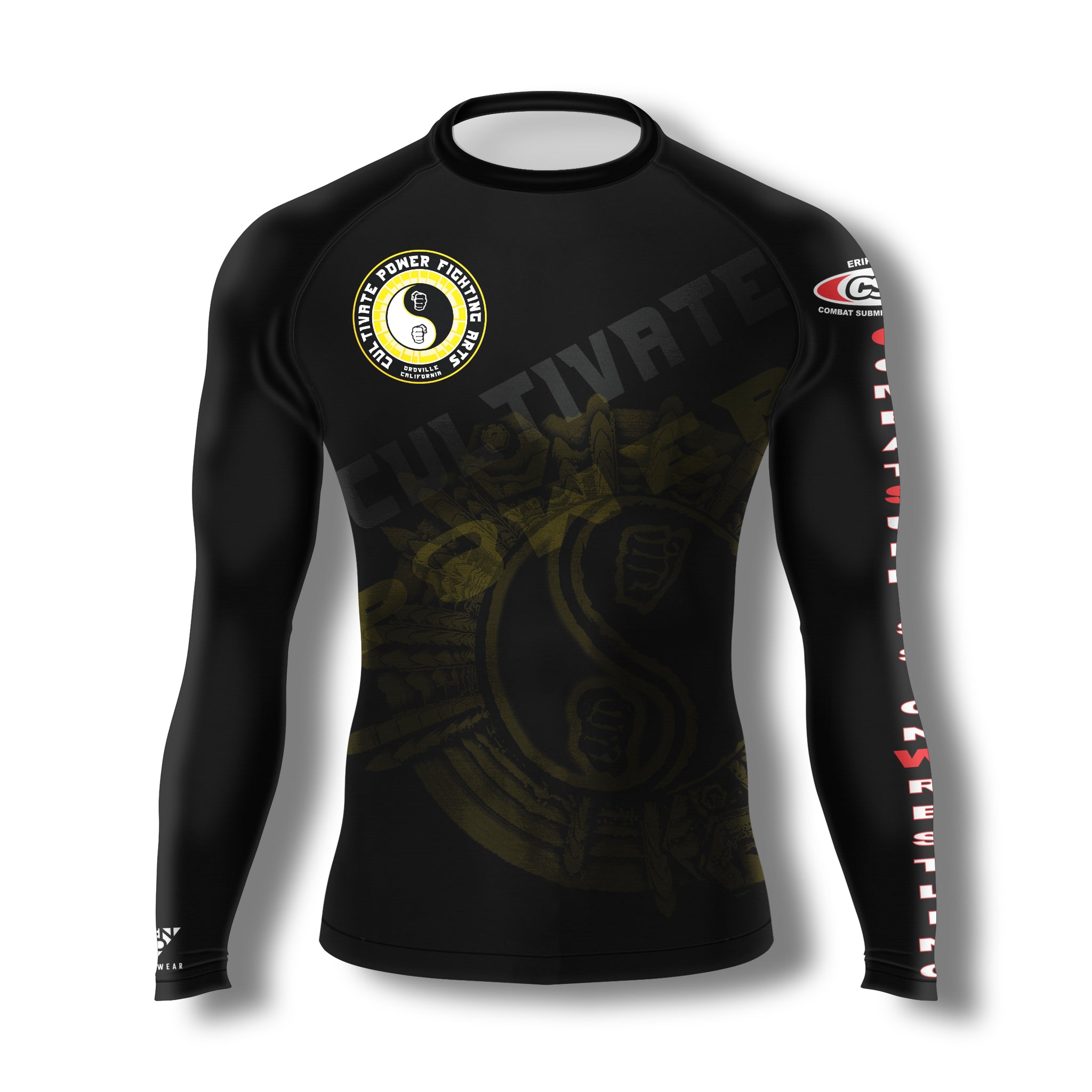 Cultivate Power Long Sleeve Rashguard – ZENKO FIGHTWEAR™