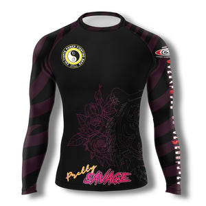 Cultivate Power "Pretty Savage" Long Sleeve Rashguard