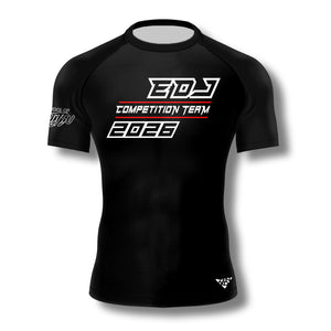 EDJ 2026 Competition Team Short Sleeve Rashguard