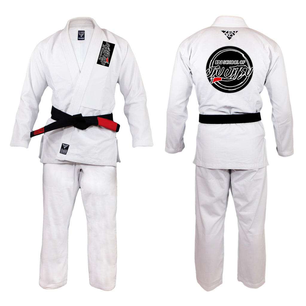 EDJ School of Jiu Jitsu Gi (White)