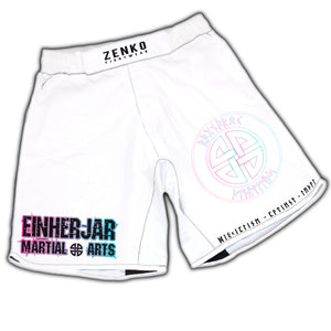 Ragnarok Athletics Grappling Shorts (White)