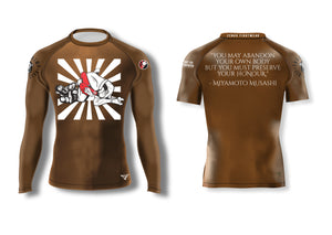 Iron Chimp "Triangle" Rashguard (Brown)