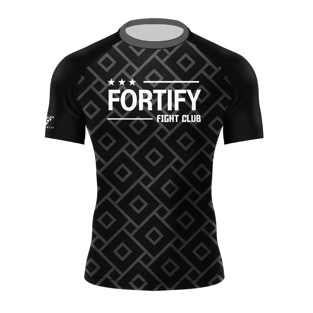 Fortify Fight Club Ranked Rashguard (Black)