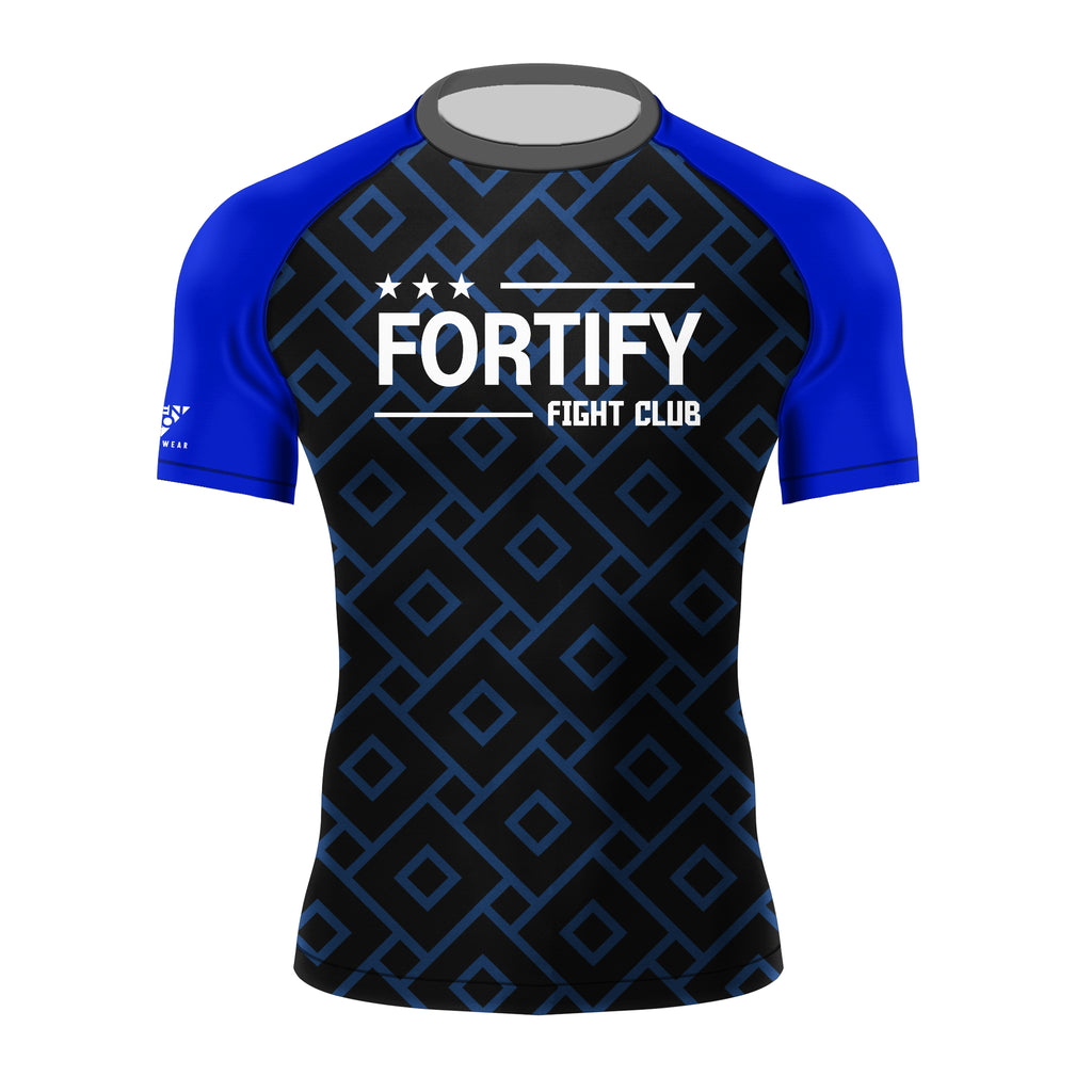 Fortify Fight Club Ranked Rashguard (Blue)