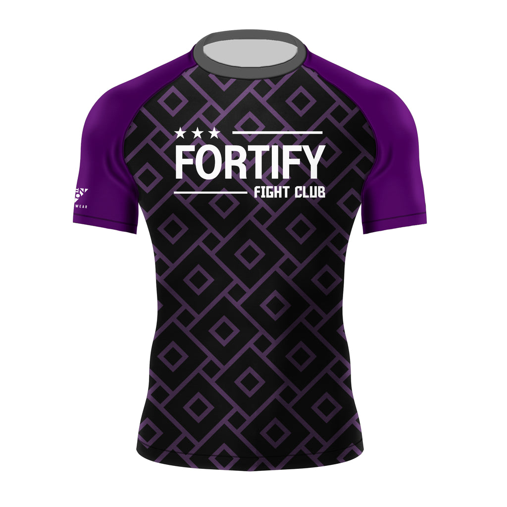 Fortify Fight Club Ranked Rashguard (Purple)