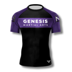Genesis Martial Arts Ranked Rashguard (Purple)