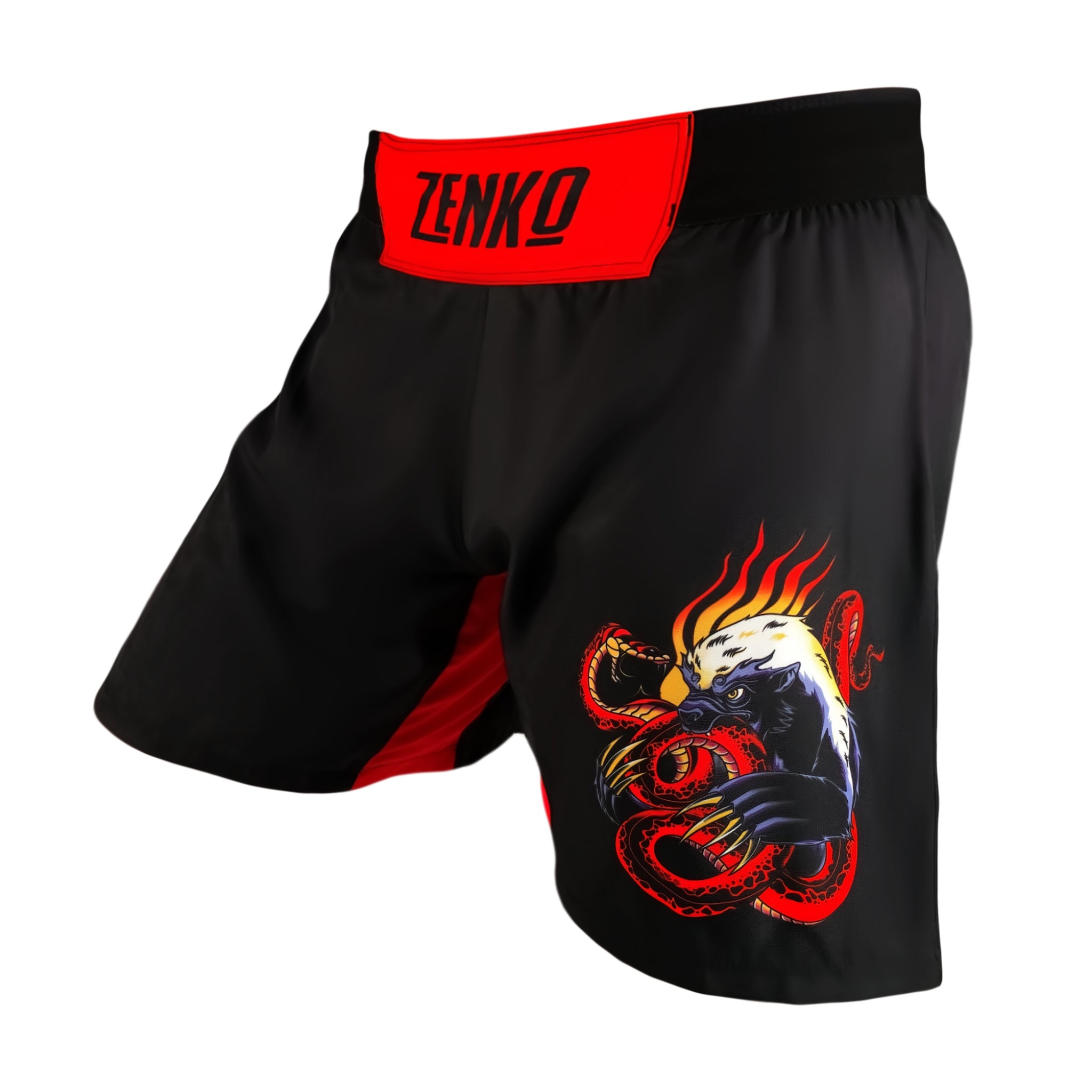 HoneyBadgerHighSplitShortsFron