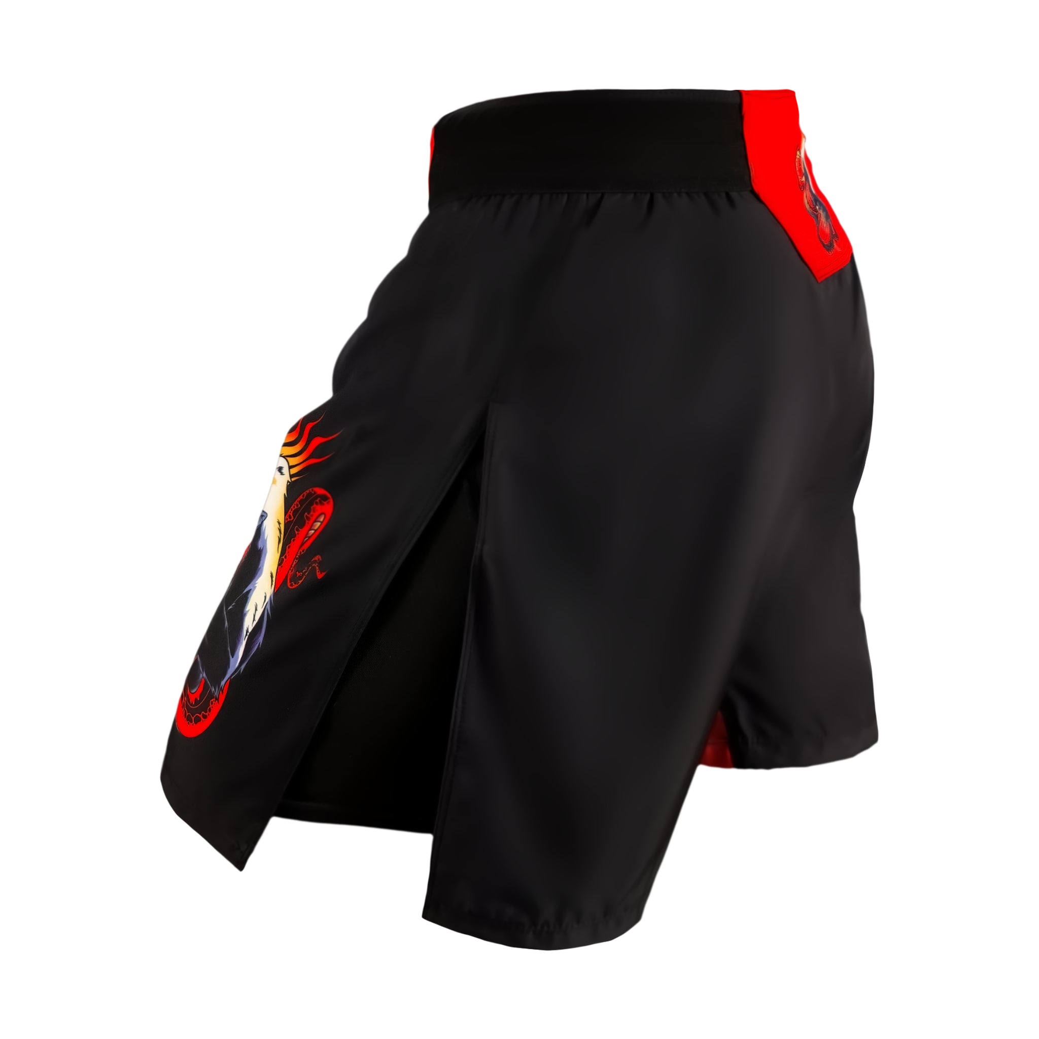 Honey Badger High Split Shorts | High Slit Gladiator Fight Shorts