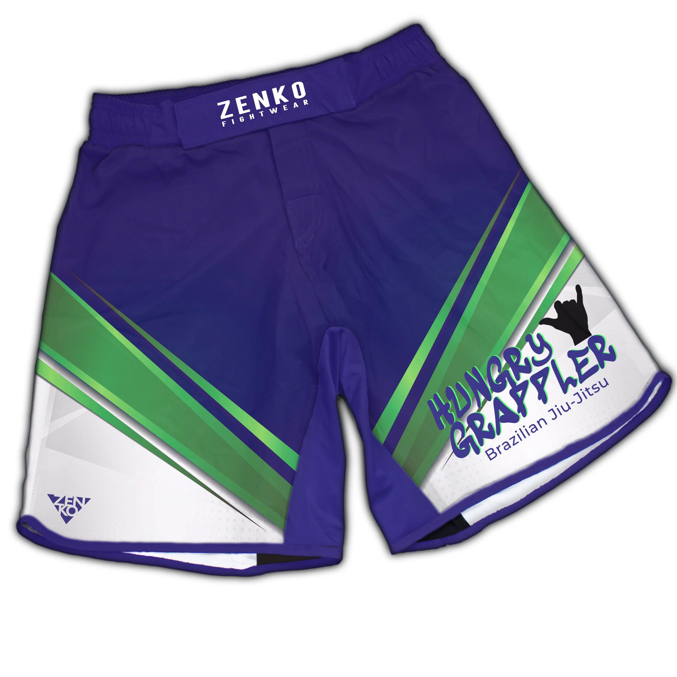 Hungry Grappler Tri-Color Grappling Shorts