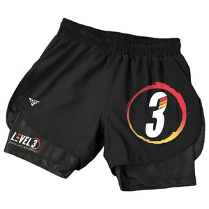 Level 3 Martial Arts Performance Duo Shorts
