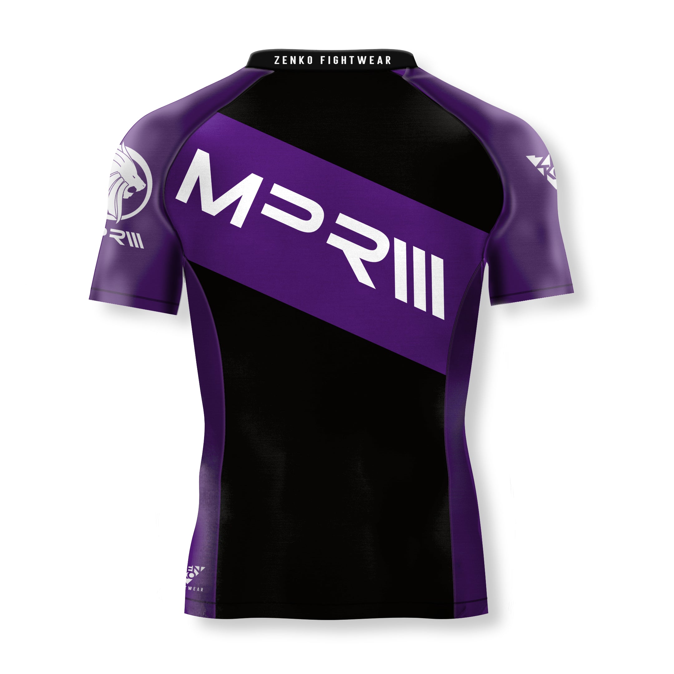 MPR Short Sleeve Ranked Rashguard (Purple)