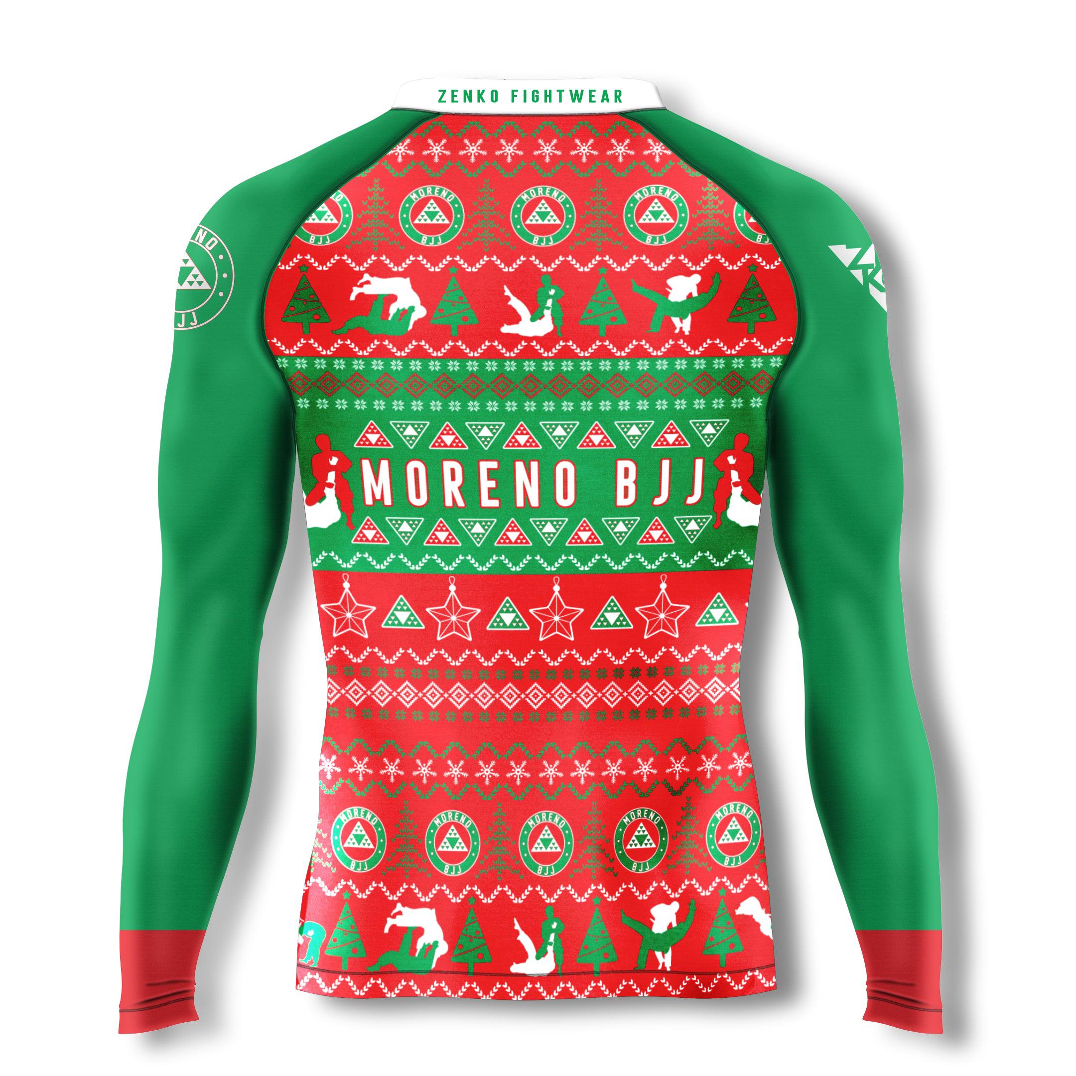 Moreno BJJ Christmas Sweater Rashguard