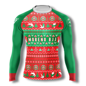 Moreno BJJ Christmas Sweater Rashguard