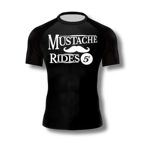 Mustache Rides Rashguard