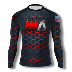 NOCMA Long Sleeve Ranked Rashguard (Brown)